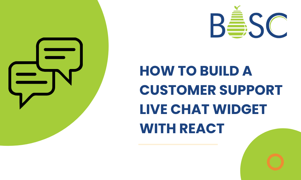 How to build a live chat widget in React?